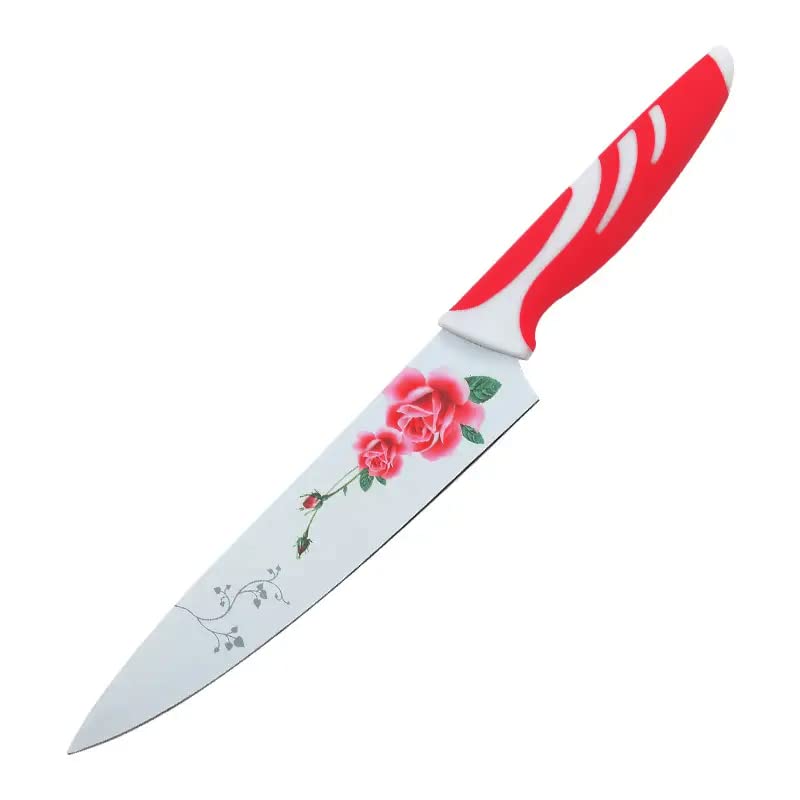 2pcs Wefun Printed Stainless Steel Kitchen Knife