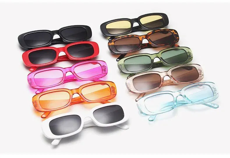 2025 Fashionable Square Frame Sun Glasses For Girls