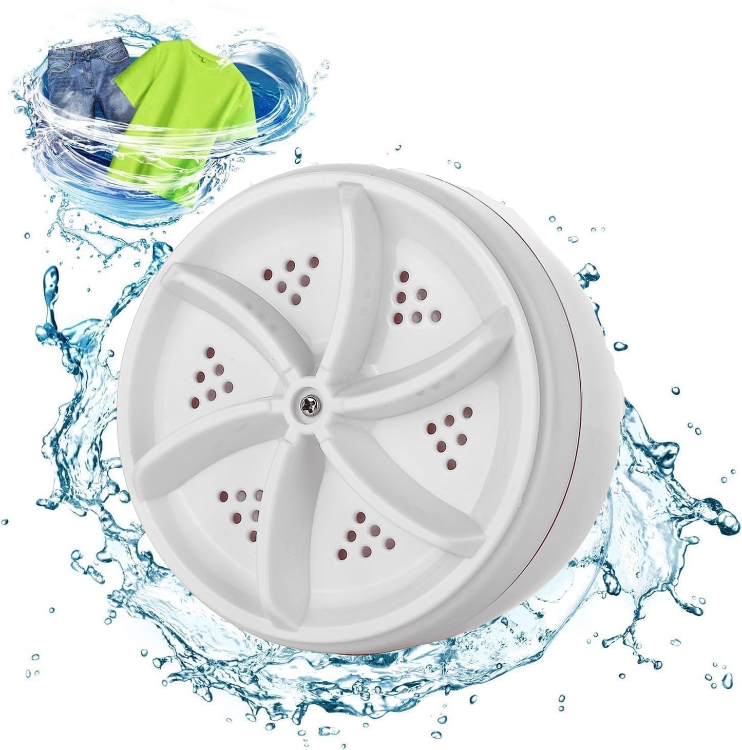 Mini Washing Machine ,Automatic Cycle USB Power Portable Washing, Machine