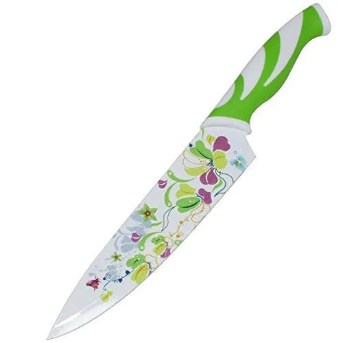 2pcs Wefun Printed Stainless Steel Kitchen Knife